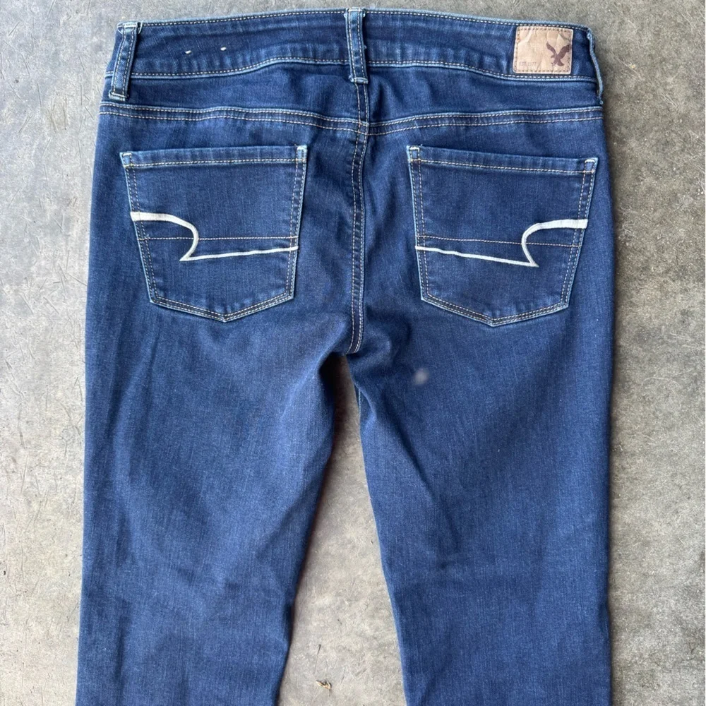 American Eagle Outfitters Dark Blue Skinny Jeans size 4S